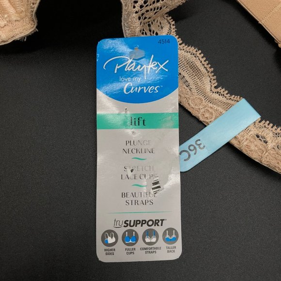 NWT PLAYTEX Love My Curves Underwire Bra #AE8 - Picture 7 of 8